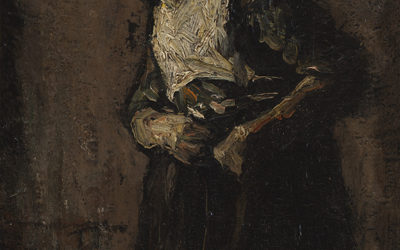 SUZE ROBERTSON (1855-1922)Een vrouw in een interieur