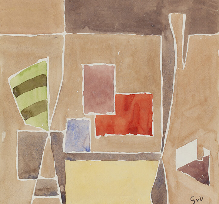 GEER VAN VELDE (1898-1977) COMPOSITION (CA.1955/60)