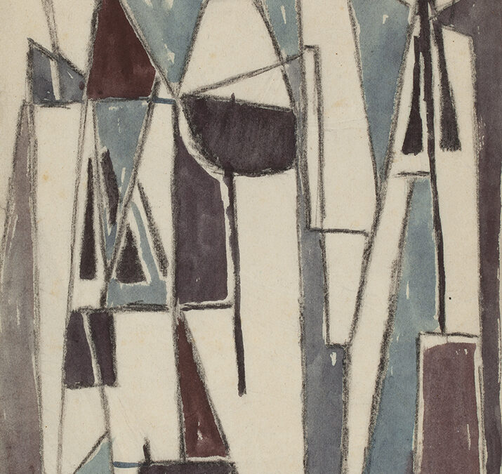 GEER VAN VELDE (1898-1977) COMPOSITION (CA.1950/55)