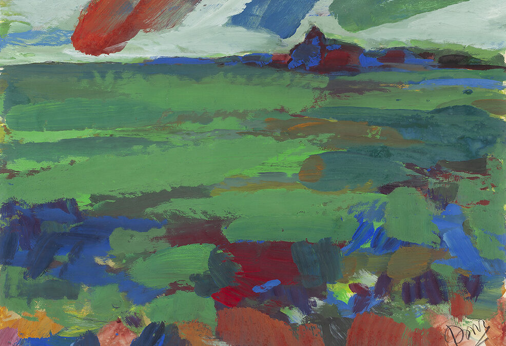 GERRIT BENNER (1897-1981) FRIES LANDSCHAP