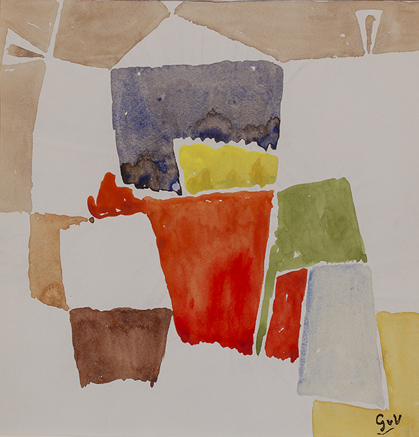 GEER VAN VELDE (1898-1977)Composition (ca.1959)