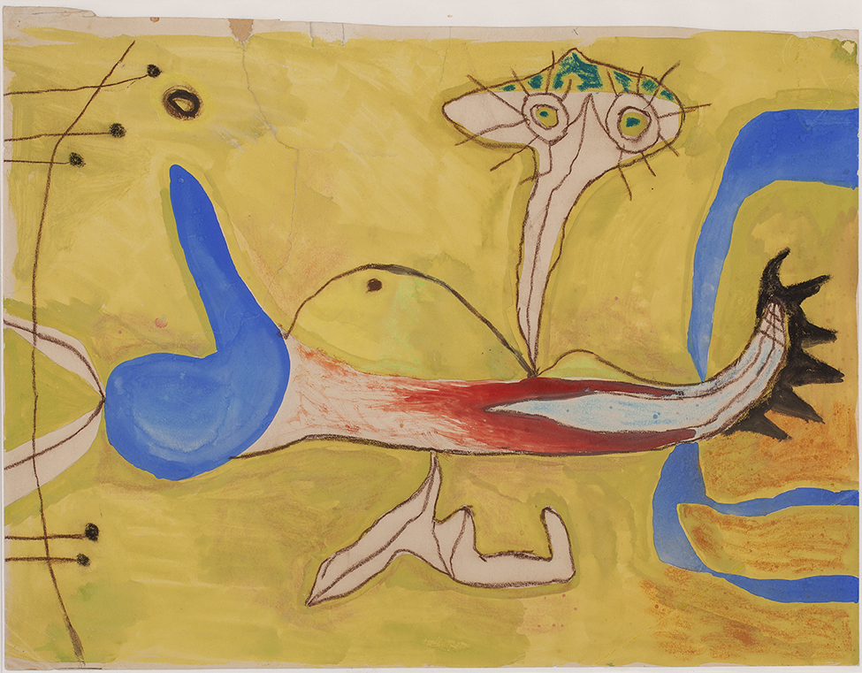 LUCEBERT (1924-1994) VOGELDIER (CA. 1960)