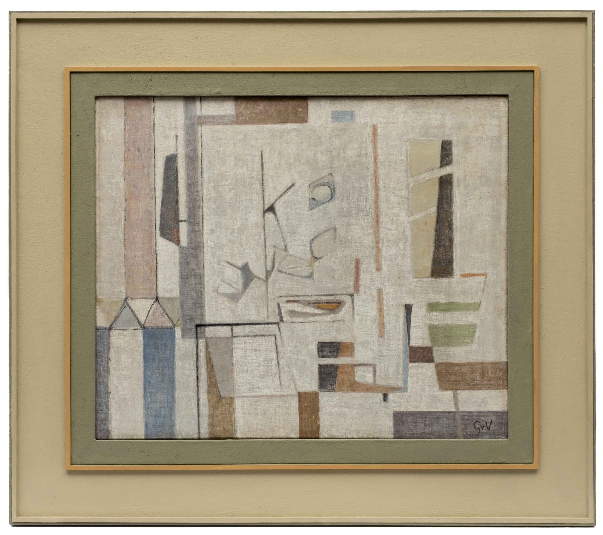 GEER VAN VELDE (1898-1977) COMPOSITION (CA.1953)