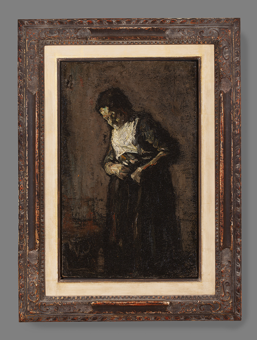SUZE ROBERTSON (1855-1922)WOMAN DRESSING