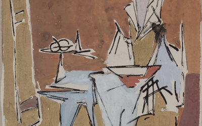 GEER VAN VELDE (1898-1977) COMPOSITION (CA.1948)